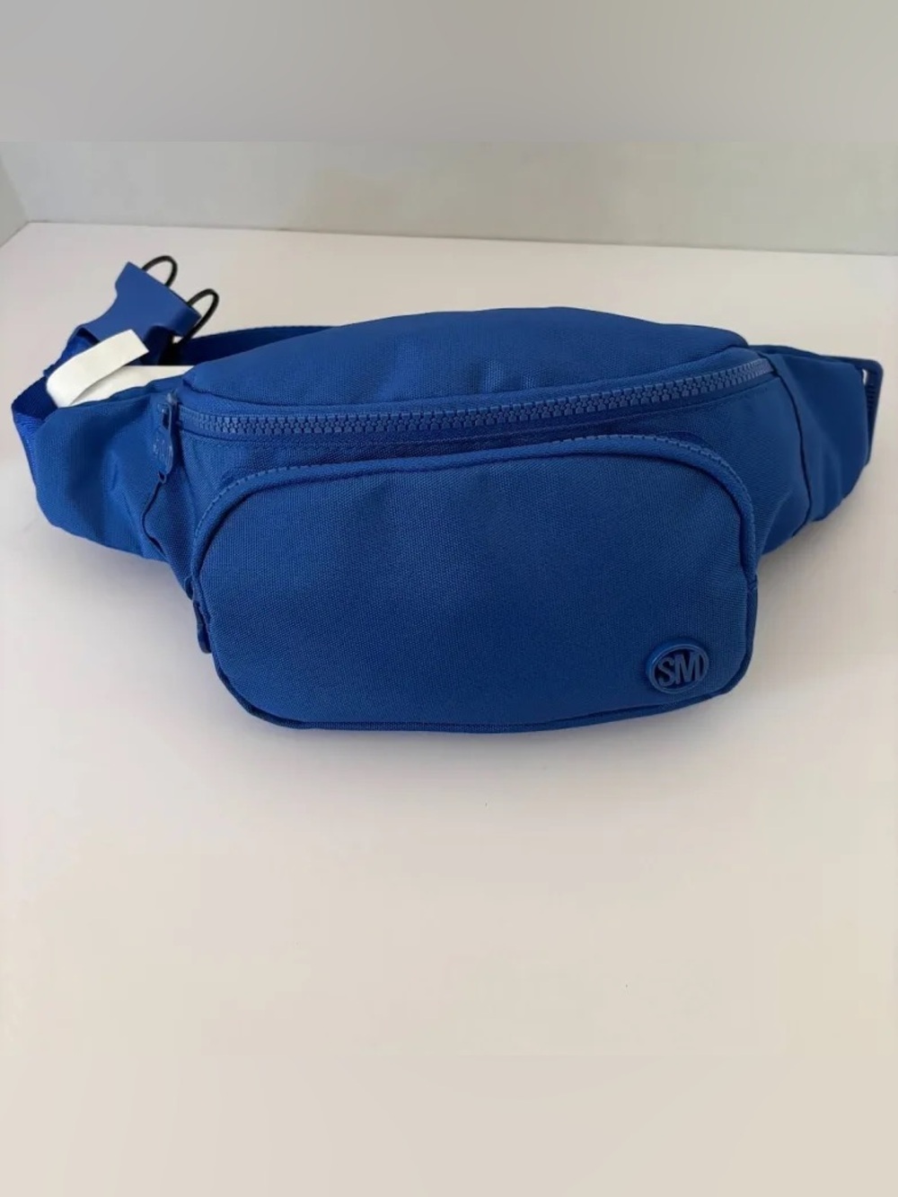 Steve Madden blue belt bag